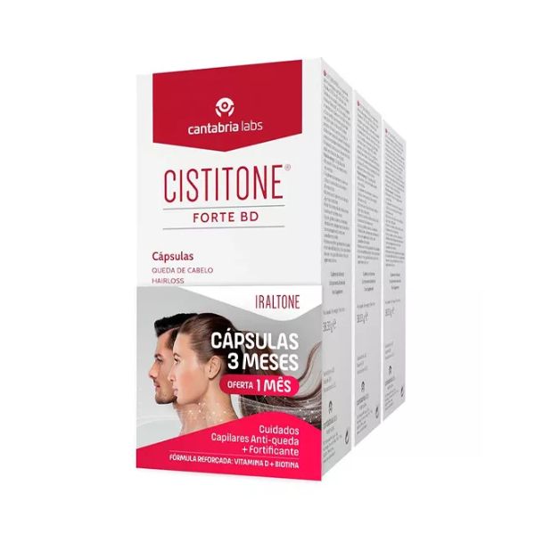 Cistitone Forte BD Pack triplo - queda de cabelo