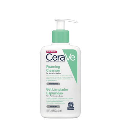 Espuma de limpeza facial CeraVe